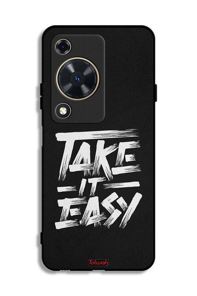 Tolwak Huawei Nova Y72S Protective Case Cover Take It Easy
