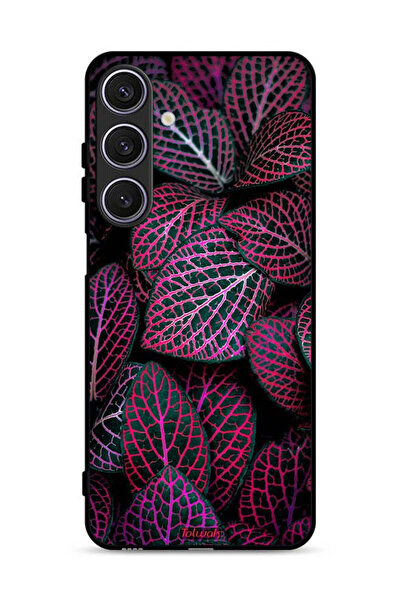 Tolwak غطاء حماية لهاتف سامسونج جالاكسي A17 بطبعة أوراق سالجا