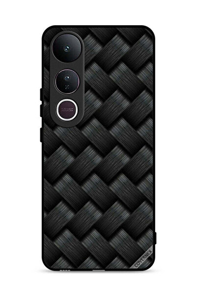 Covernex غطاء حماية لهاتف Vivo V50 Lite بنقشة خطوط داكنة