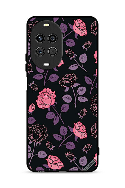 Covernex غطاء حماية لهاتف هواوي نوفا 14 برو 5G، زهور قوطية باستيل