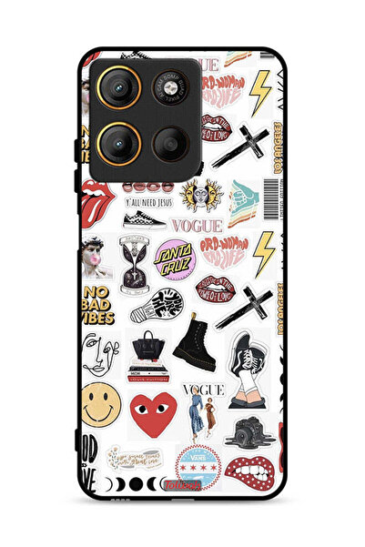 Tolwak غطاء حماية لهاتف موتورولا موتو جي 15 بدون ملصقات سلبية