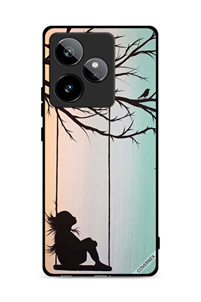 Covernex غطاء حماية لهاتف Realme GT 7 5G برسم فتاة صغيرة حزينة