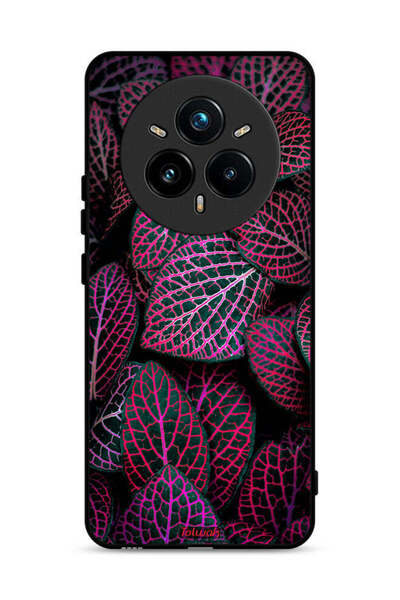 Tolwak غطاء حماية لهاتف Realme 14 Pro 5G بنقشة أوراق سالجا