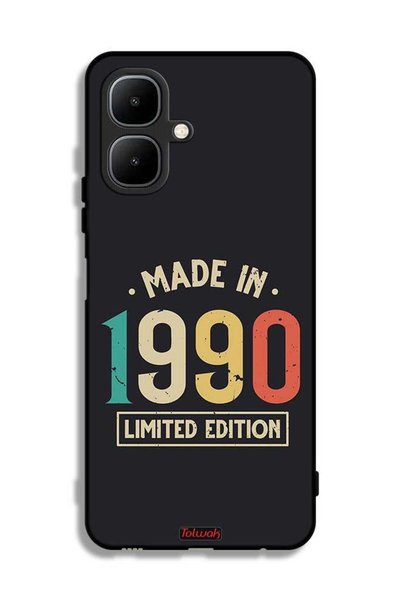 Tolwak غطاء حماية لهاتف Infinix Smart 10، إصدار محدود، صنع عام 1990
