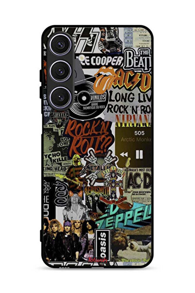 Tolwak غطاء حماية لهاتف سامسونج جالاكسي A17، تحيا موسيقى الروك أند رول