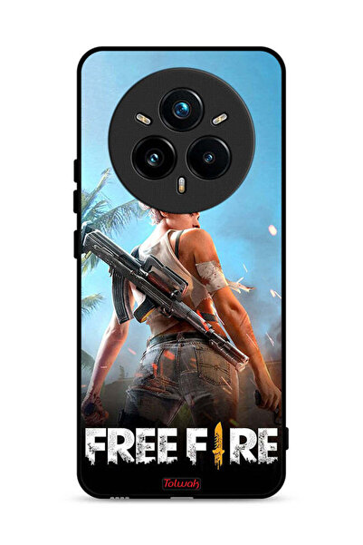 Tolwak غطاء حماية فري فاير لهاتف Realme 14 Pro Plus 5G