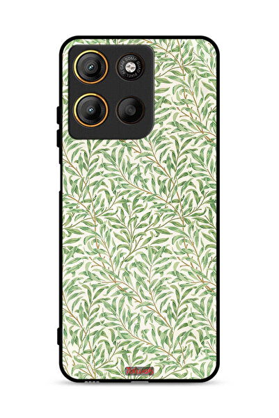 Tolwak غطاء حماية لهاتف موتورولا موتو جي 15 بنقشة غصن الصفصاف الشهيرة