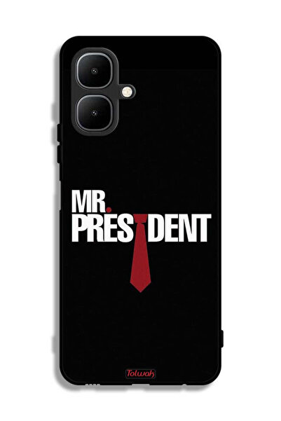 Tolwak غطاء حماية لهاتف Tecno Pop 10 Mr President