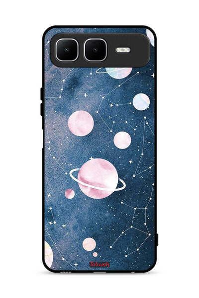 Tolwak Infinix Smart 10 Plus Protective Case Cover Space Art