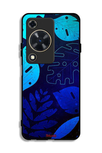 Tolwak غطاء حماية لهاتف هواوي نوفا Y72S بنقشة أوراق الشجر