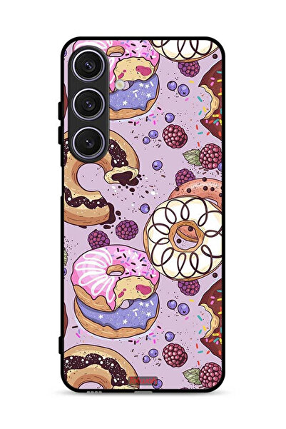 Tolwak غطاء حماية لهاتف سامسونج جالاكسي A17 برسومات دوناتس آرت