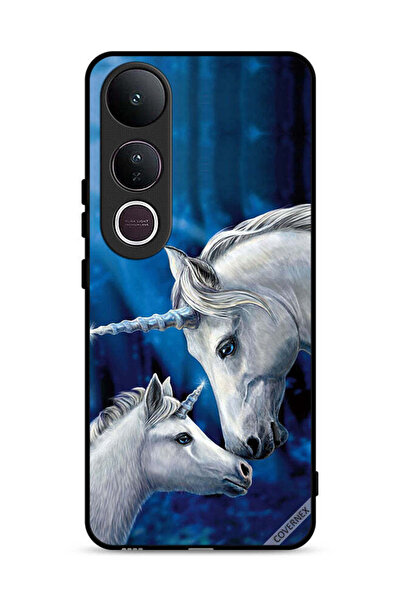 Covernex غطاء حماية لهاتف Vivo V50 Lite - محب يونيكورن - طفل يونيكورن