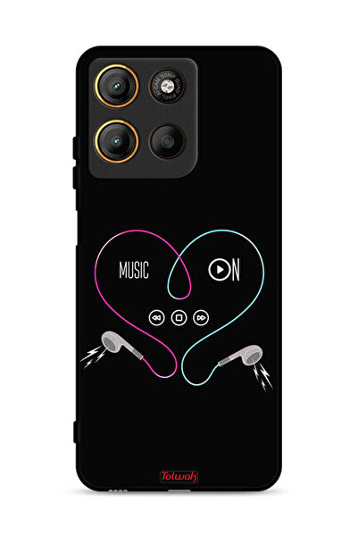 Tolwak غطاء حماية موتورولا موتو جي 15 مع موسيقى