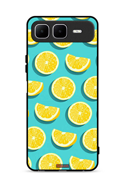 Tolwak غطاء حماية لهاتف إنفينيكس سمارت 10 بلس بنقشة برتقالية