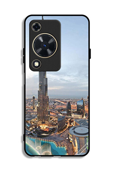 Covernex غطاء حماية لهاتف هواوي نوفا Y72S، منظر جميل لوسط مدينة دبي
