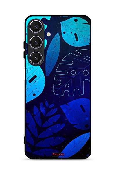 Tolwak غطاء حماية لهاتف سامسونج جالاكسي A17 بنقشة أوراق الشجر