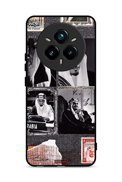 Tolwak غطاء حماية لجهاز Realme 14 Pro Plus 5G، ملصق الملك فيصل العتيق