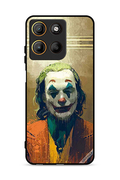 Covernex Motorola Moto G15 Protective Case Cover Joker Paint Art