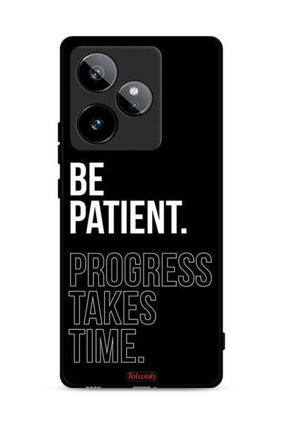 Tolwak غطاء حماية Realme GT 7T 5G كن صبورًا فالتقدم يستغرق وقتًا