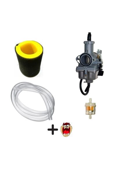 GMS CG 125 Karbüratör+Hava Filtre Süngeri(yuvarlak)+1mt Benzin hortumu+Süzgeç Seti+Hdiye Tzmnya Stcker