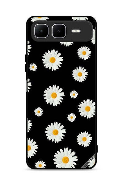 Covernex غطاء حماية لهاتف Infinix Smart 10 Plus بنقشة زهور الشمس الصغيرة