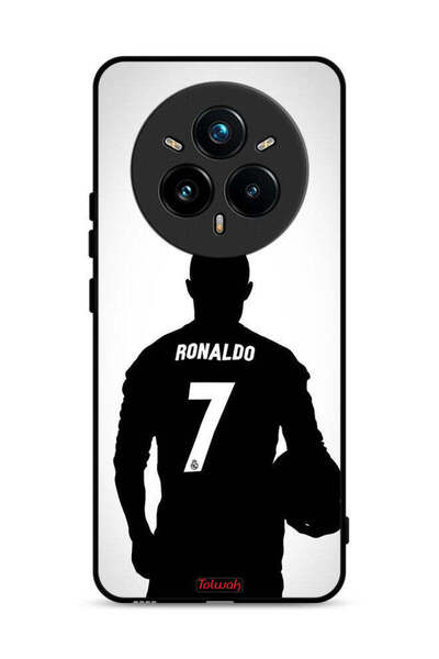 Tolwak غطاء حماية لهاتف Realme 14 Pro Plus 5G بقناع كريستيانو رونالدو