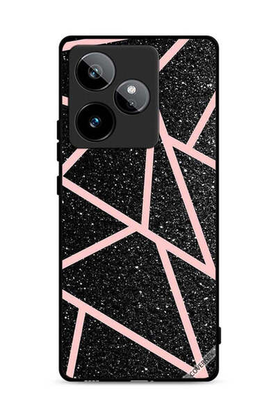 Covernex غطاء حماية لهاتف Realme GT 7T 5G بنقشة لامعة ومسارات