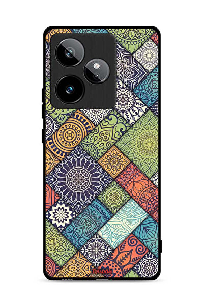 Tolwak غطاء حماية لهاتف Realme GT 7 5G بنقشة ماندالا