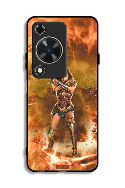 Tolwak Huawei Nova Y72S Protective Case Cover Wonder Women