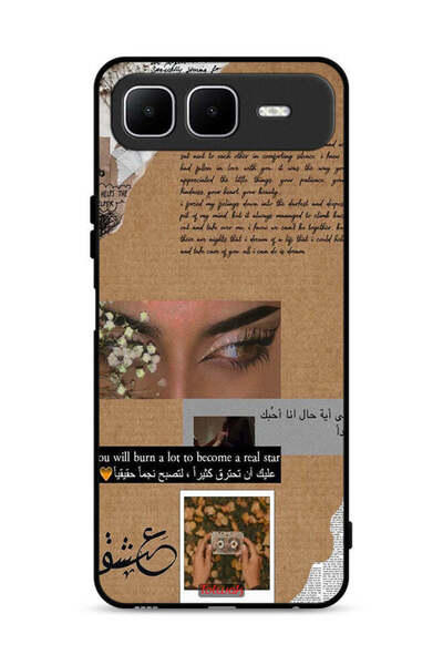 Tolwak غطاء حماية لهاتف إنفينيكس سمارت 10 بلس - اقتباس عربي: ستحرق الكثير لتص...