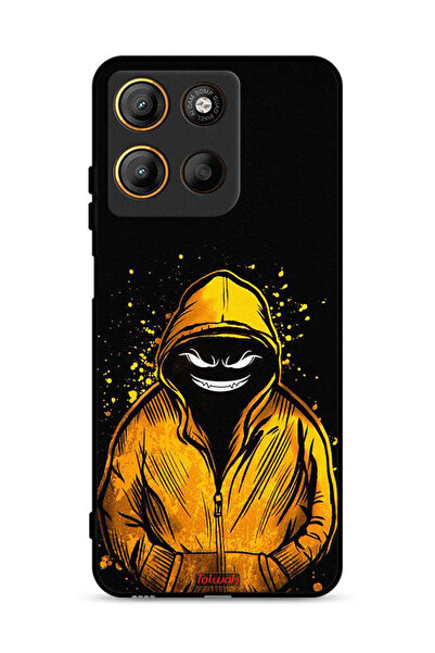 Tolwak غطاء حماية موتورولا موتو جي 15 برسومات مارشميلو بوي