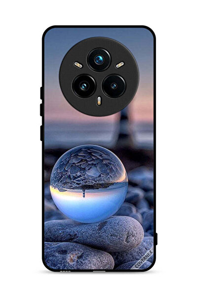 Covernex غطاء حماية لهاتف Realme 14 Pro Plus 5G، تصوير رائع للطبيعة في زجاج د...