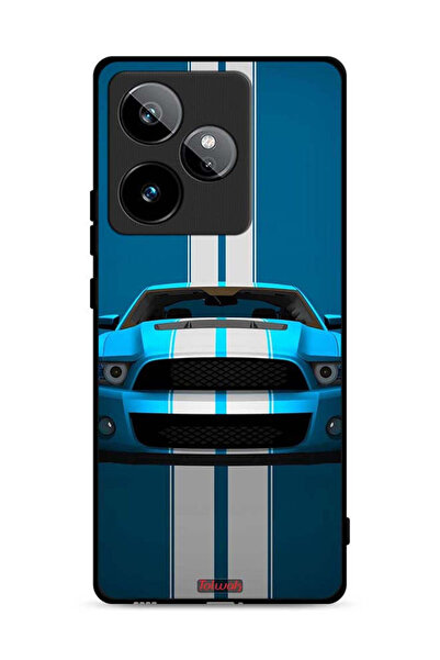 Tolwak Realme GT 7T 5G Protective Case Cover Car Abstract Art