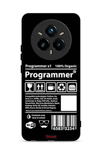 Tolwak غطاء حماية وملصق برمجة لهاتف Realme 14 Pro Plus 5G