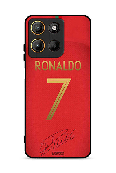 Tolwak غطاء حماية لهاتف موتورولا موتو جي 15 رونالدو 7