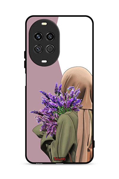 Tolwak غطاء حماية لهاتف هواوي نوفا 14 ألترا 5G بطبعة زهرة حاملة