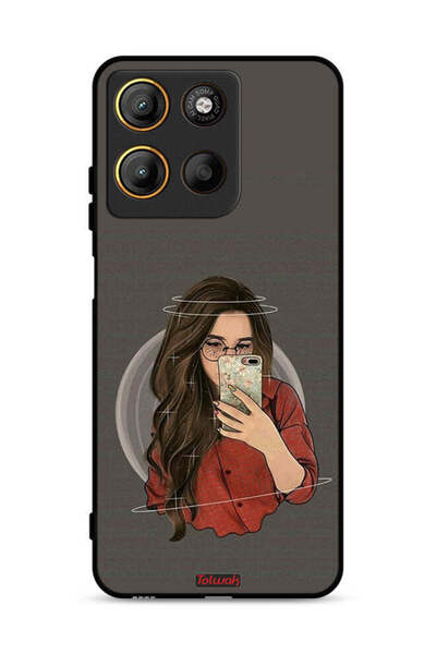 Tolwak غطاء حماية لهاتف موتورولا موتو جي 15 لالتقاط صور سيلفي