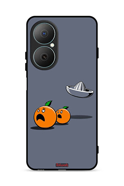 Tolwak غطاء حماية لهاتف هواوي نوفا Y73 بتصميم فني رقمي بسيط وفكاهي