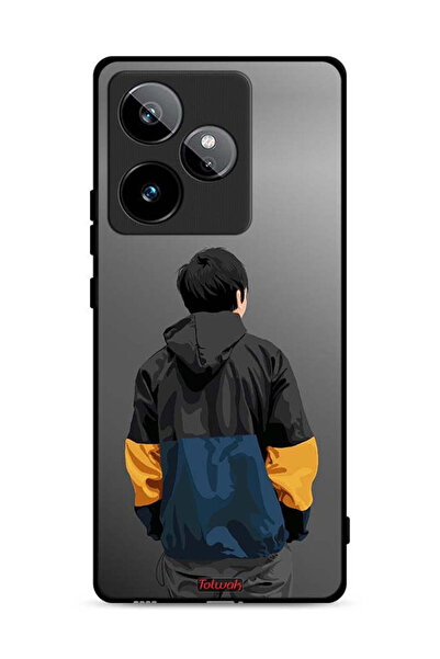 Tolwak غطاء حماية لهاتف Realme GT 7T 5G، صورة فنية لطفل