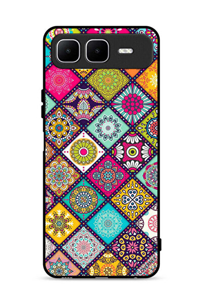 Covernex غطاء حماية لهاتف إنفينيكس سمارت ١٠ بلس بنقشة ماندالا بأشكال إسلامية