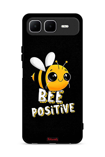 Tolwak غطاء حماية لهاتف إنفينيكس سمارت 10 بلس - Bee Positive