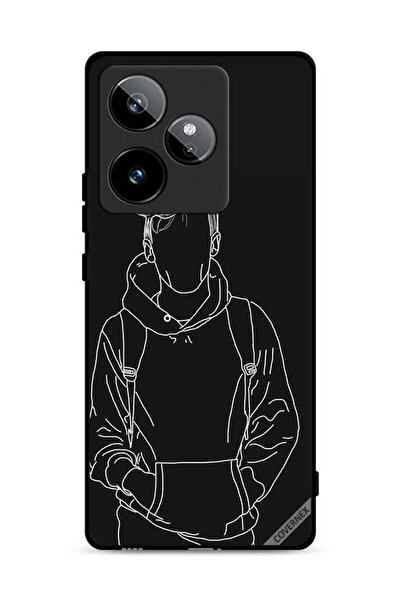 Covernex غطاء حماية لهاتف Realme GT 7 5G، رسم لشخصية جاكيت بوي