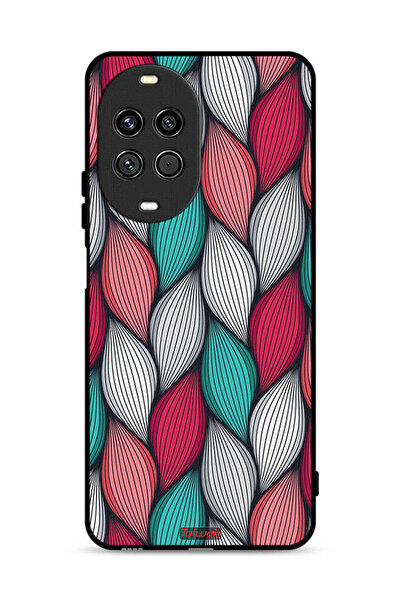 Tolwak غطاء حماية لهاتف هواوي نوفا 14 برو 5G بنقشة ريش