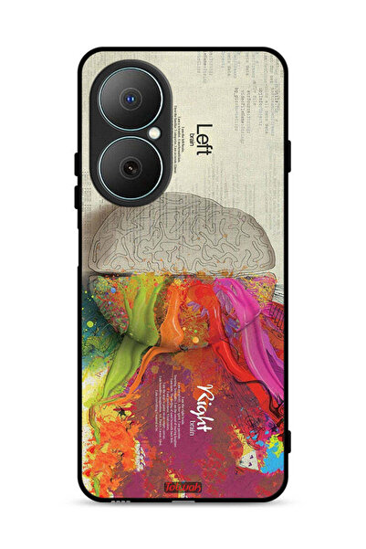 Tolwak غطاء حماية لهاتف هواوي نوفا Y73، رسم تجريدي لعلم الدماغ