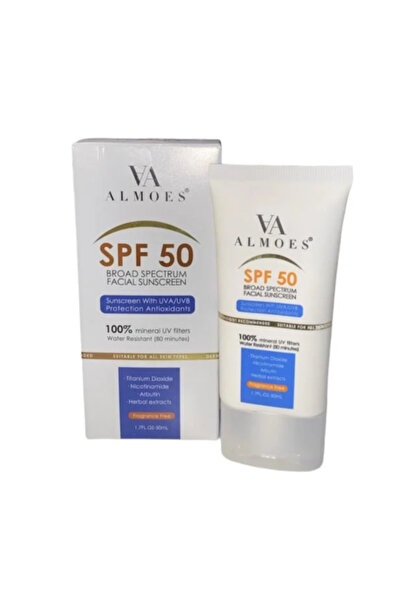 ALMOES واقي من الشمس لجميع أنواع البشرة 50 مل
