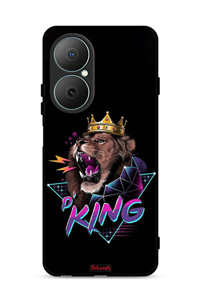 Tolwak غطاء حماية لهاتف هواوي نوفا Y73 برسومات الأسد الملك