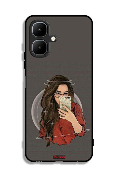 Tolwak غطاء حماية لهاتف تكنو بوب 10 لالتقاط صور سيلفي