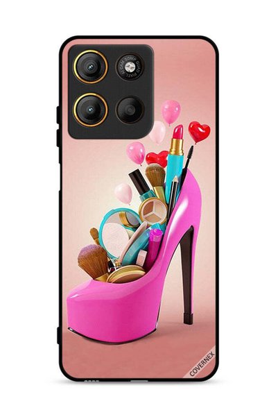 Covernex غطاء حماية لهاتف موتورولا موتو جي 15 مع أدوات مكياج