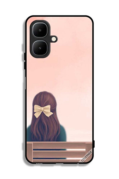 Covernex غطاء حماية لهاتف إنفينيكس سمارت 10 - فتاة لطيفة