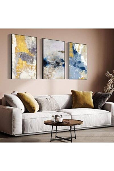 Today Idea مطبوعات قماشية تجريدية متعددة الألوان من "فكرة اليوم" | ديكور جدار...